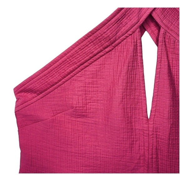 Rachel Comey Terry Keyhole Textured Midi Dress Womens Size Large NWT $595 - Picture 6 of 16